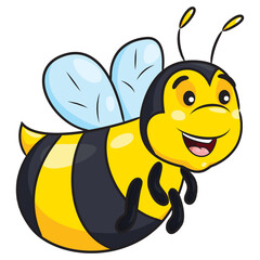 Bee cartoon.