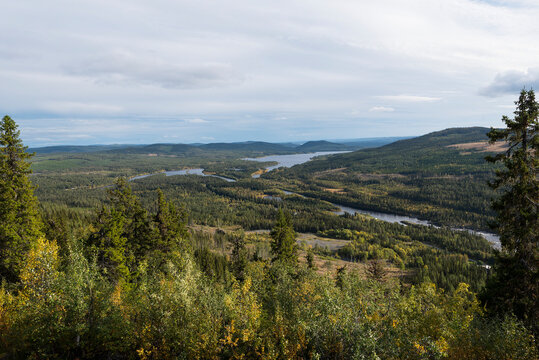 Stalonbergets utsiktsplats in Schweden