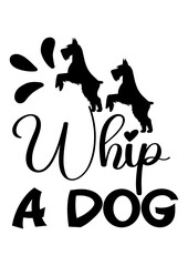whip a dog