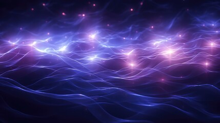 Fototapeta na wymiar Shiny glowing laser waves abstract background. Generative AI design