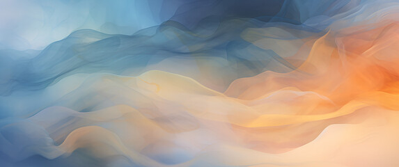 Modern abstract art soft background. Bright and clean creative illustration. Cloud, fog, mist and smoke design element