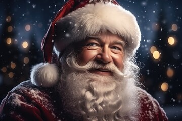 Mirthful Santa Claus