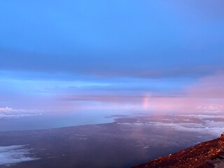 富士山からの景色