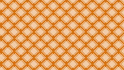 Orange seamless pattern with rhombus shapes