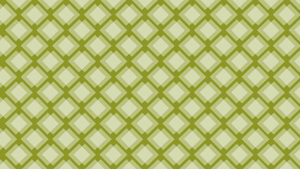 Green seamless pattern with rhombus shapes