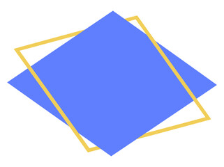 Modern Abstract Geometric Shape Banner Illustration