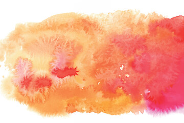 Hand painter colors watercolor stain texture background