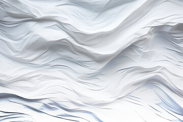 Obraz premium White cloth background image it has a wrinkled, rough, and uneven appearance.