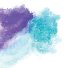 Hand painter colors watercolor stain texture background