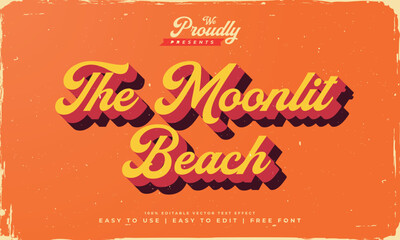 vintage retro classic colourful shabby worn editable text effect alphabet font typography typeface