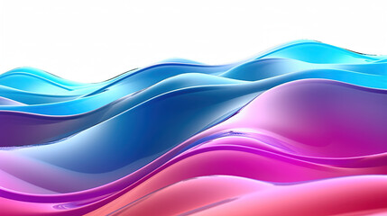 Digital Abstract Pink and Purple Acrylic Paint Liquid Wavy Pattern Background