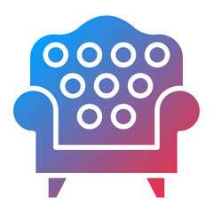 Vector Design Sofa Icon Style