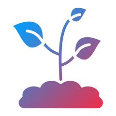 Vector Design Plant Icon Style