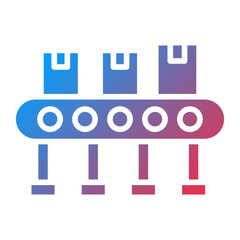 Vector Design Conveyor Belt Icon Style