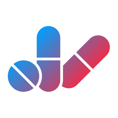 Vector Design Pills Icon Style