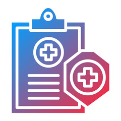 Fototapeta premium Vector Design Diagnosis Icon Style