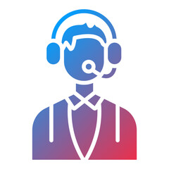 Vector Design Customer Service Icon Style