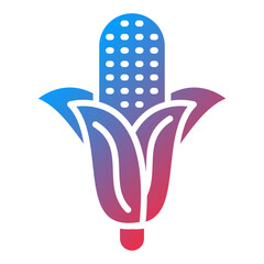 Vector Design Corn Icon Style