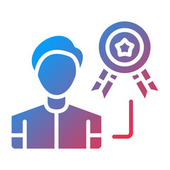 Vector Design Achievements Icon Style