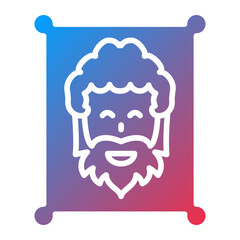 Vector Design Fine Art Icon Style