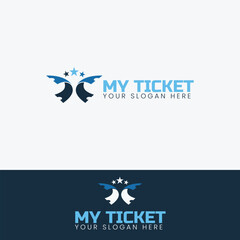 Ticket Logo Design X lettering logo Design
Initial logo design