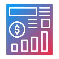 Income Statement Icon Style