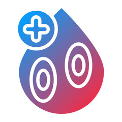 Obraz premium Hematology Icon Style