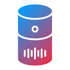 Smart Music Column Icon Style