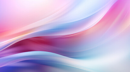 Pastel Wispy Smooth Liquid Wave Abstract Background, Generative AI
