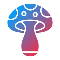 Mushroom Icon Style