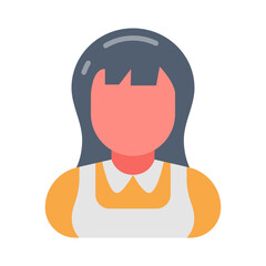 Nanny icon in vector. Illustration