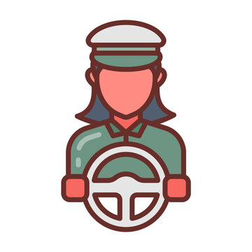 recommend clip art: Driver icon in vector. Illustration