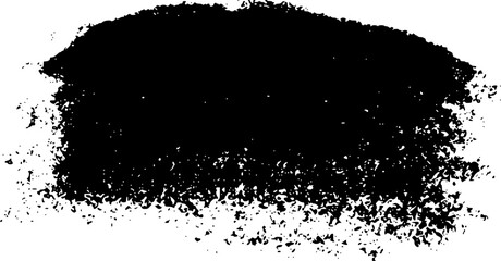 Abstract grunge texture shape, brush stroke, vector distressed texture.