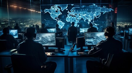 Cybersecurity Team Defending Against a Sophisticated Cyber Attack