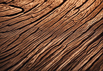 Old tree bark texture background. Tree bark close-up. Brown wood texture. Generative AI