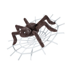 spider halloween in orange theme