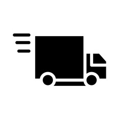 Comerce Truck Shop Icon Solid