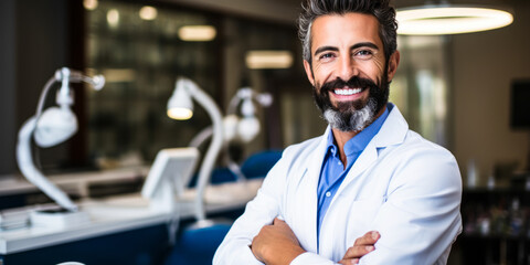 Fototapeta premium Expert Dentist: Leading the Way in Oral Care