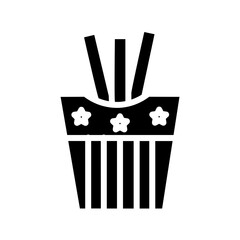Food French Fries Solid Icon