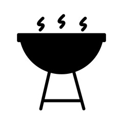 Grill Party Summer Solid Icon
