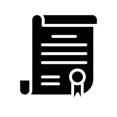July Document File Solid Icon