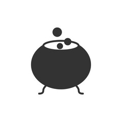 Witches boiler icon. Halloween symbol modern, simple, vector, icon for website design, mobile app, ui. Vector Illustration