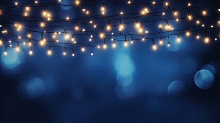 Obraz premium 美しいボケのあるイルミネーションの背景用グラフィック素材