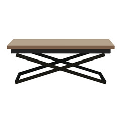 Business Office Desk Line Art Vector Illustration.Interior office room. Vector clipart image.Tidy home or office desk. Contour symbol. Vector isolated outline drawing. Editable stroke