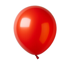 Red Rubber Balloon. Party, Birthday, Celebration. 