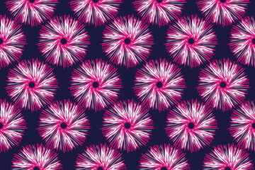 Ikat floral paisley embroidery on pattern traditional.Aztec style abstract vector illustration.design for texture,fabric,clothing,wrapping,decoration.