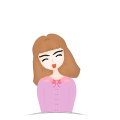 tahe cartoon character girl