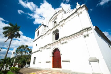 Church of the Immaculate Conception of Mary. Nicaragua. El Viejo, Chinandega. Simple and Beautiful Architecture, Catholic Church in Central America.