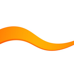 orange line banner bottom bar