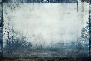 vintage grunge background featuring scratches grit and grain effects and borders creepy foggy eerie horror vibe
